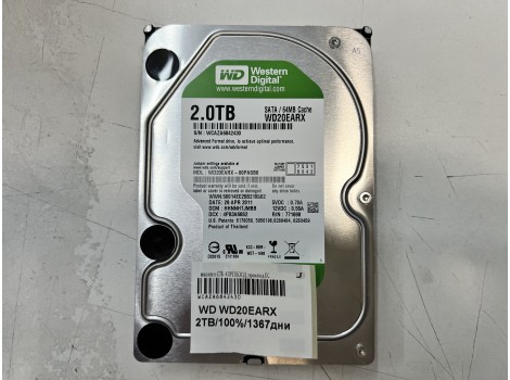 WD WD20EARX 2TB HDD