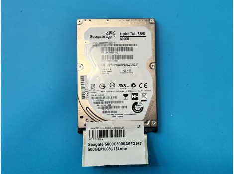 Seagate 5000C5006A6F3167 500GB SSHD
