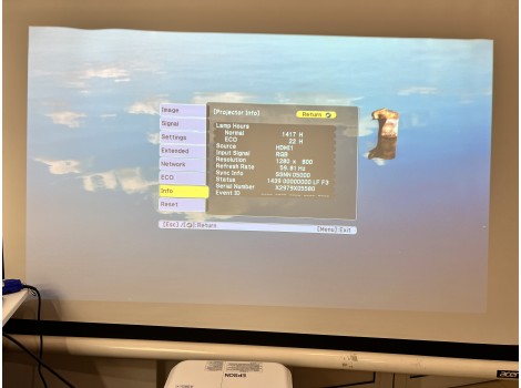 Epson EB-685Wi 1417часа клас А