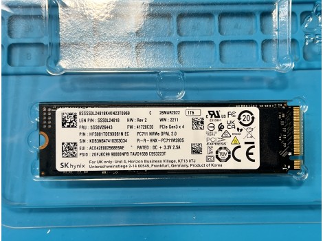 Hynix 8SSSS0L24818K4KN23T0969 1TB M.2 Nvme