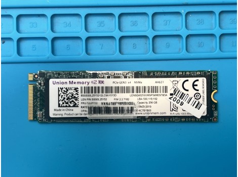 Union Memory 8SSSS0L25152X2LC9AY013D 256GB M.2 Nvme