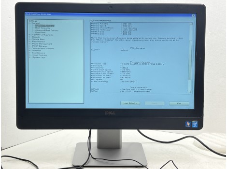 Dell OptiPlex 9030 All-in-One 23" 1920x1080 FHD i5-4590S 8GB 130GB HD Graphics 4600