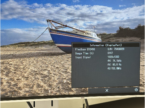 Eizo FlexScan EV2456 24" (клас А)