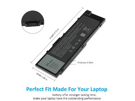 Батерии за лаптопи Dell Precision 7510 7520 7710 7720 M7710 M7510