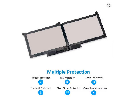 Батерии за лаптопи Dell Latitude 12 7000 E7280 E7290 E7380 E7390 E7480 E7490