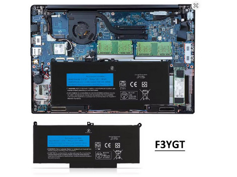 Батерии за лаптопи Dell Latitude 12 7000 E7280 E7290 E7380 E7390 E7480 E7490