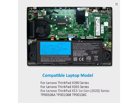 Батерии за лаптопи Lenovo ThinkPad x13 Yoga x390 Yoga x395 Yoga