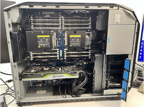HP Z8 G4 Workstation Xeon 6234 128GB 2510GB Nvidia RTX 5000 24GB