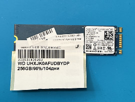 Хард Диск WD UHXJK0AFUDBYDP 256GB M.2 Nvme